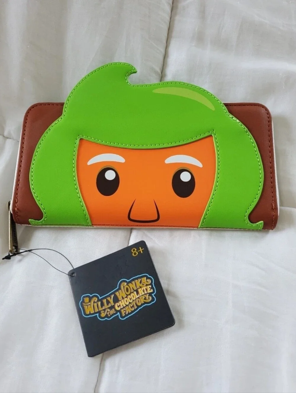 Loungefly Exclusive Willy Wonka Oompa Loompa Wallet NWT